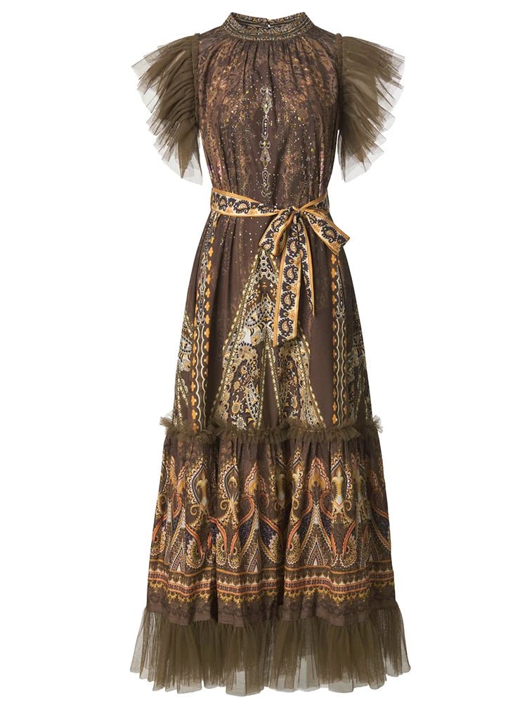 SERAPHINA Vintage Maxi Dress ✨ - Lu Di Lusso