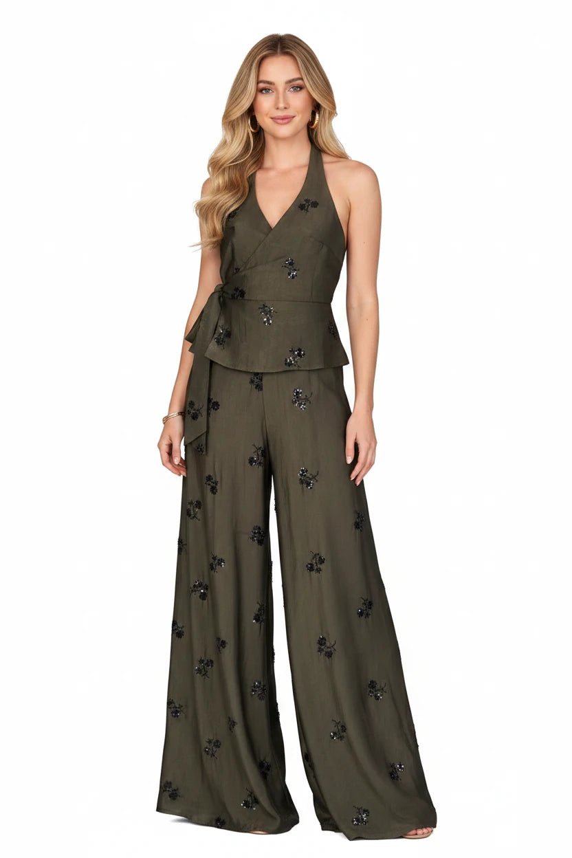 SOLÉA Halter Two - Piece Set - Lu Di Lusso