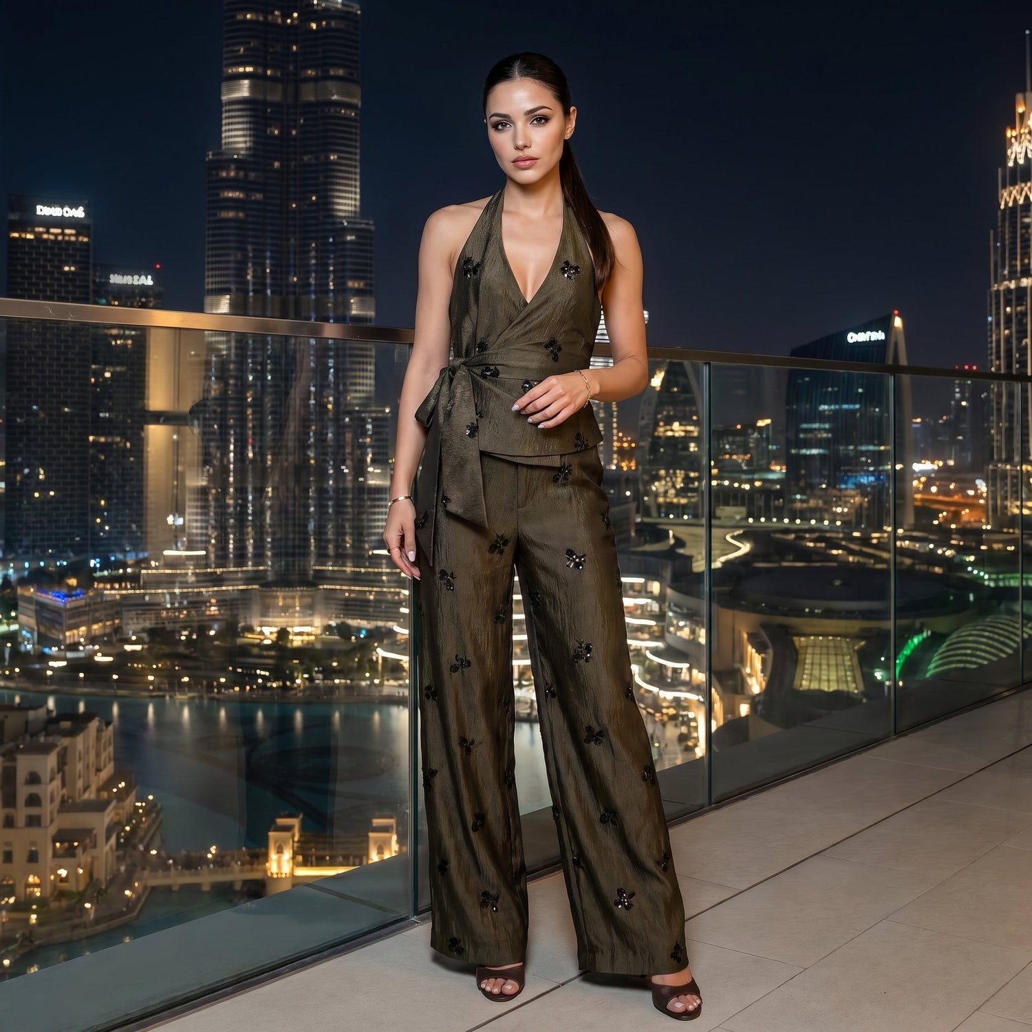 SOLÉA Halter Two - Piece Set - Lu Di Lusso