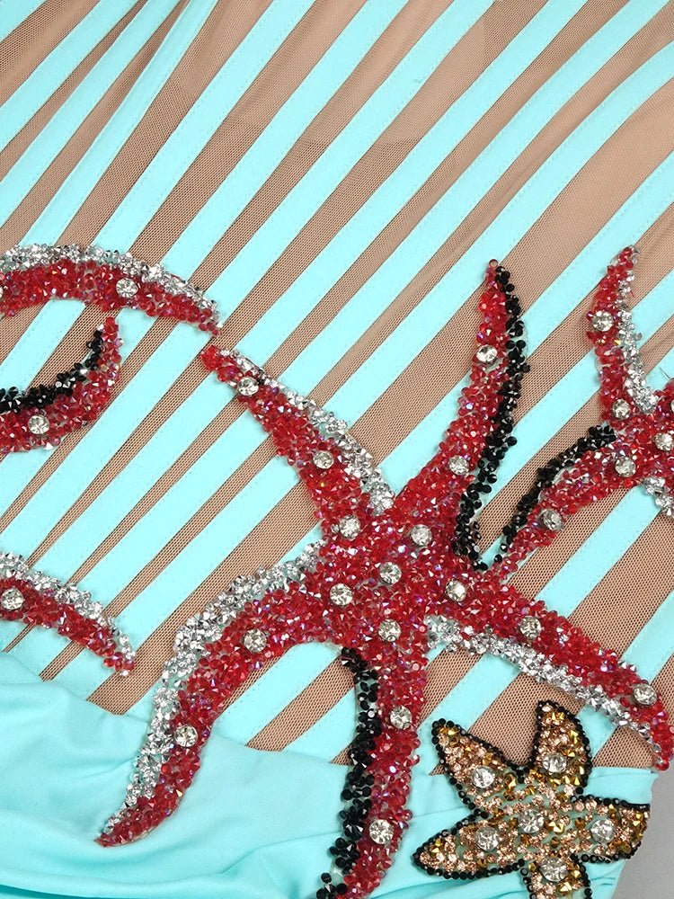 Stella Maris - A Luxurious off - Shoulder, Inspired by the elegance of the Sea - Lu Di Lusso