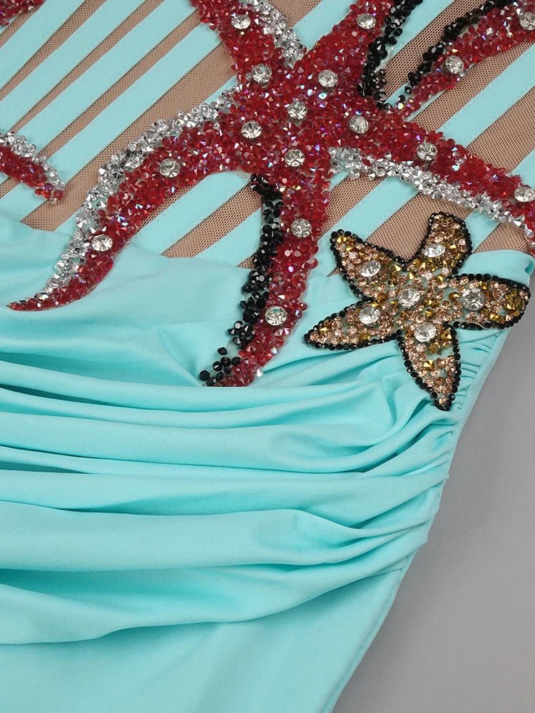 Stella Maris - A Luxurious off - Shoulder, Inspired by the elegance of the Sea - Lu Di Lusso