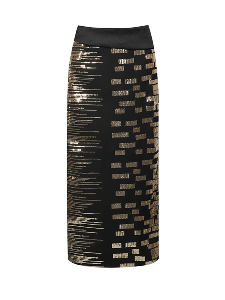 The Golden Luxury Skirt Set - Lu Di Lusso
