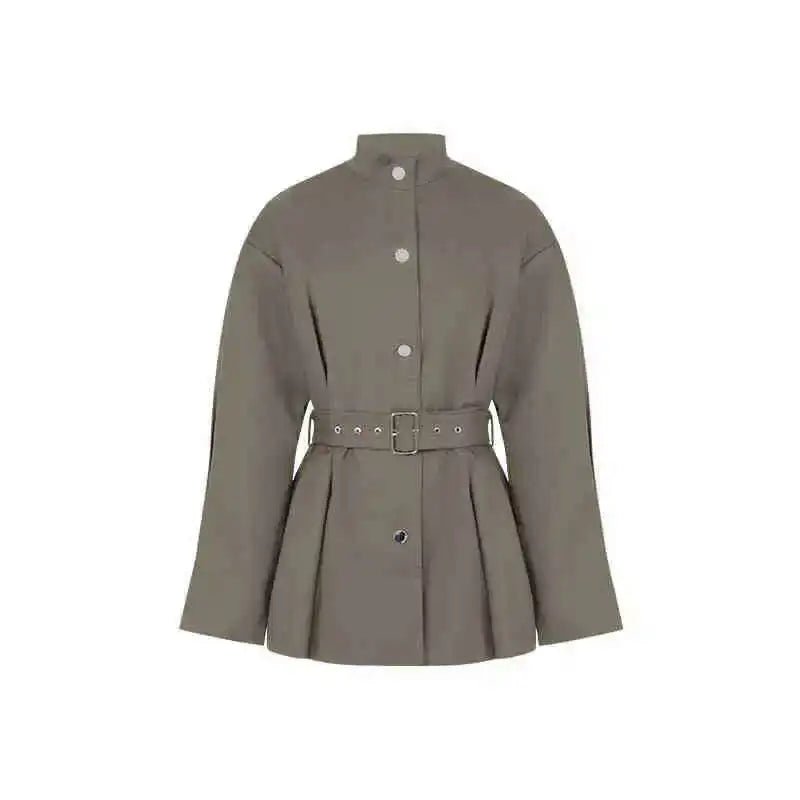 VALENCIA Set — Vintage Lace - Up Trench Ensemble - Lu Di Lusso