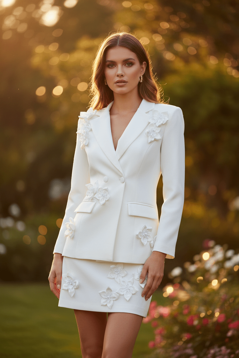 VIORENA Floral Set 🤍 - Lu Di Lusso