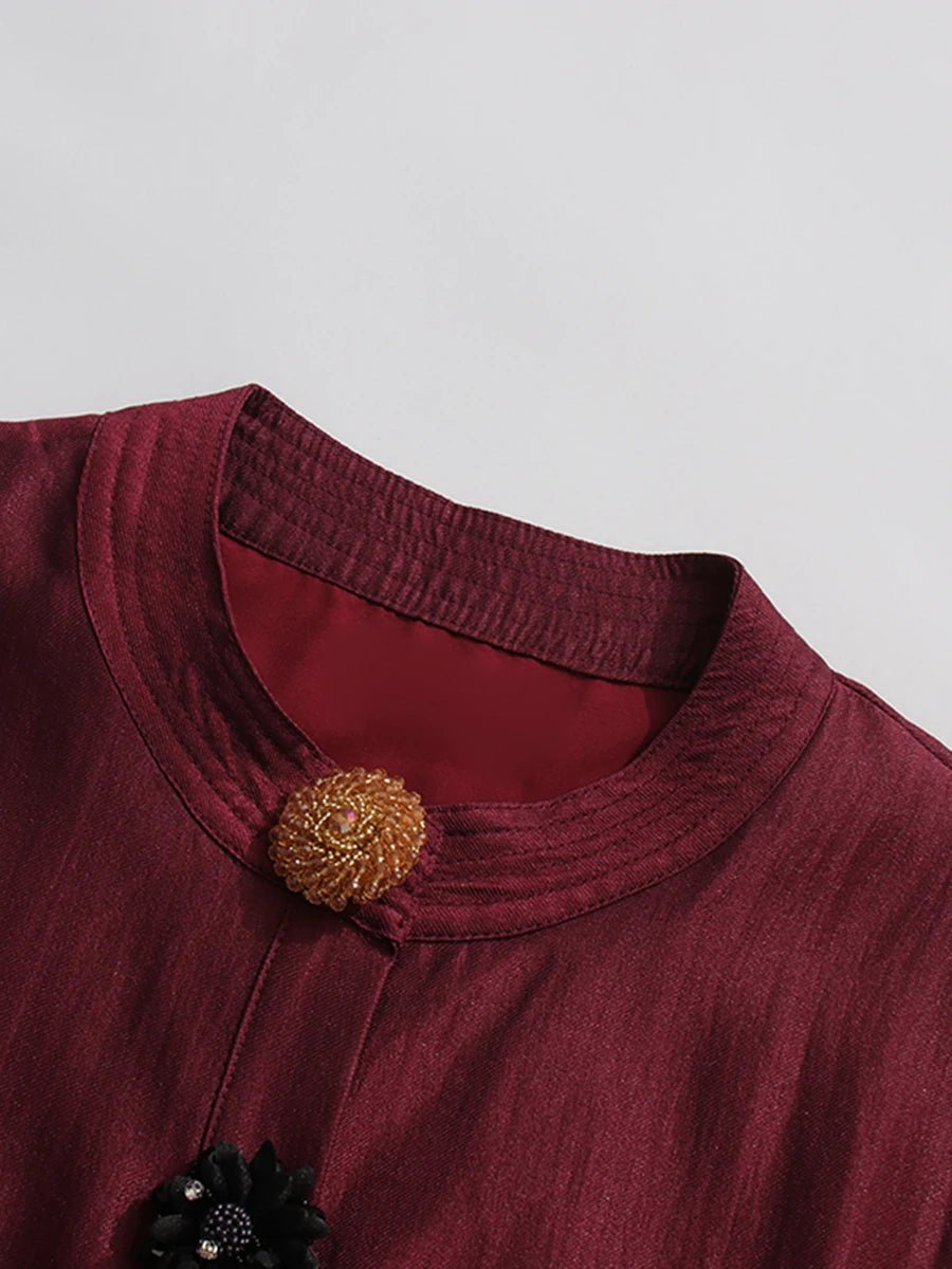 yaramor Sleek sleeveless turtleneck top and high - waist buttoned pants - Lu Di Lusso